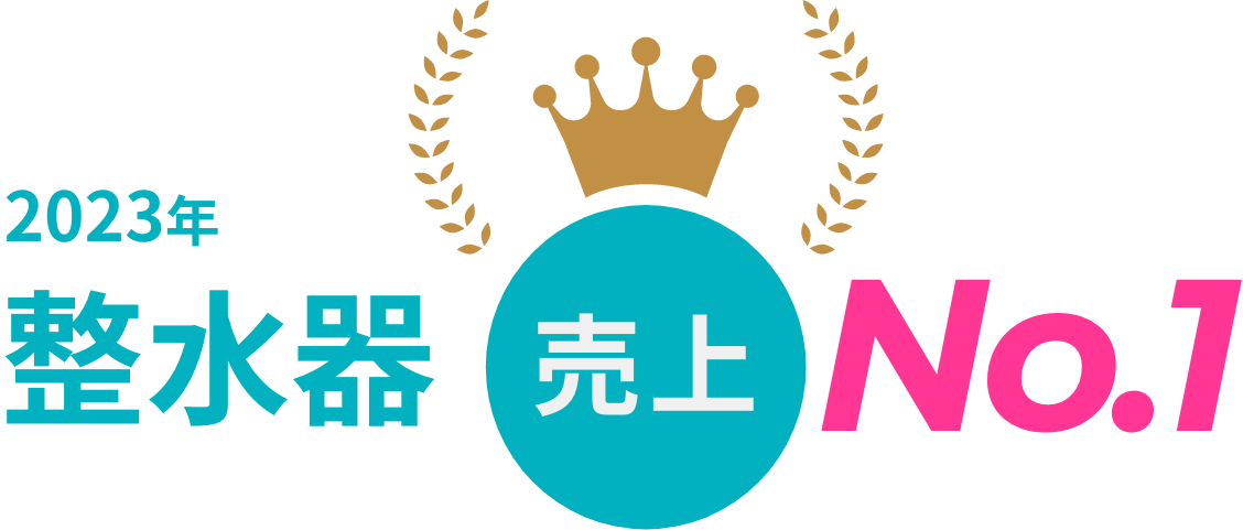 2023年 整水器売上No.1